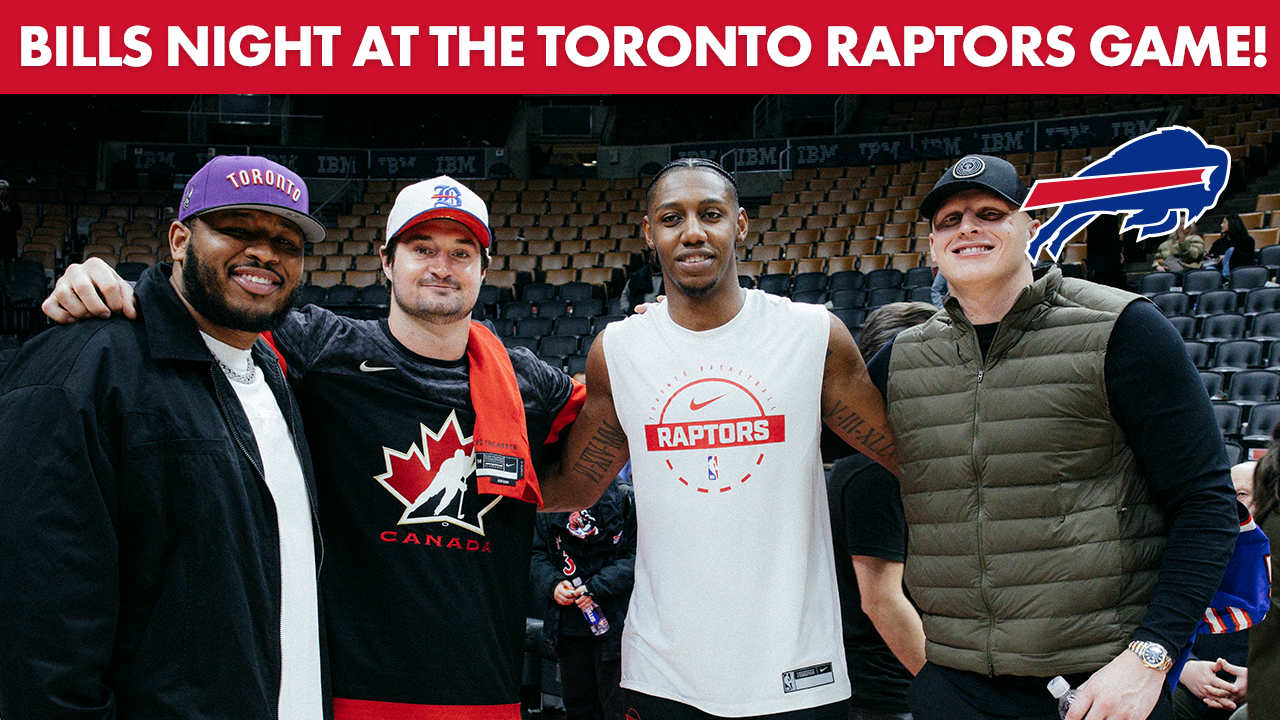 Bills Night At The Toronto Raptors!