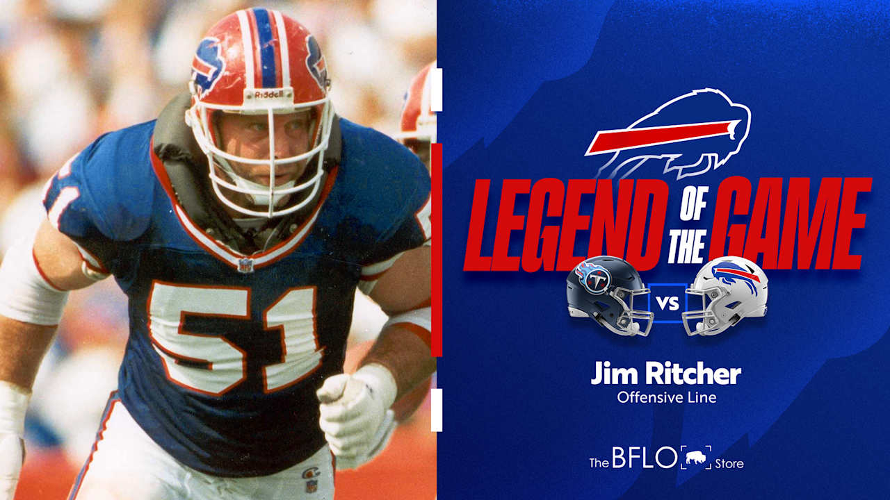 Jim Ritcher announced as Bills Legend of the Game for Week 7 against