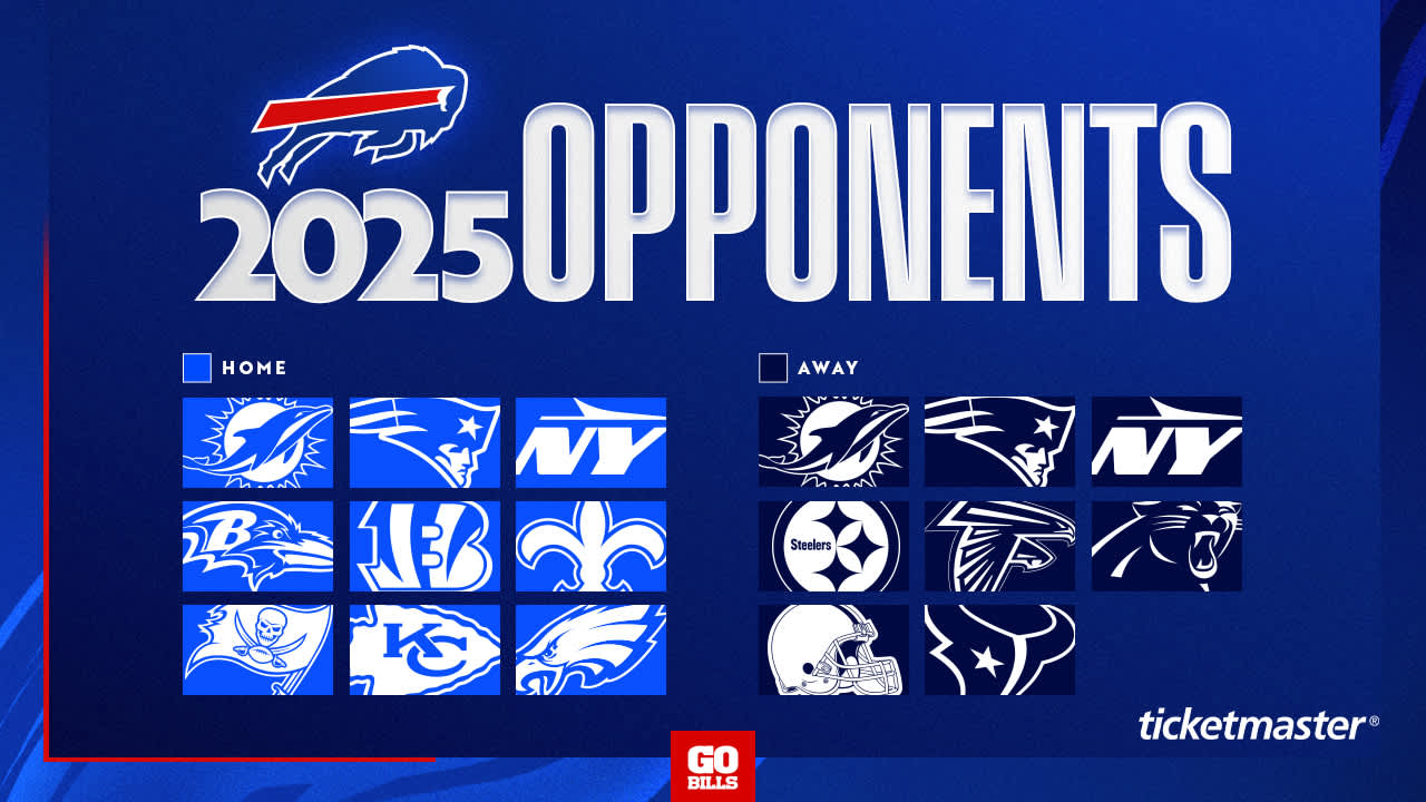 Buffalo Bills 2025 opponents finalized BVM Sports