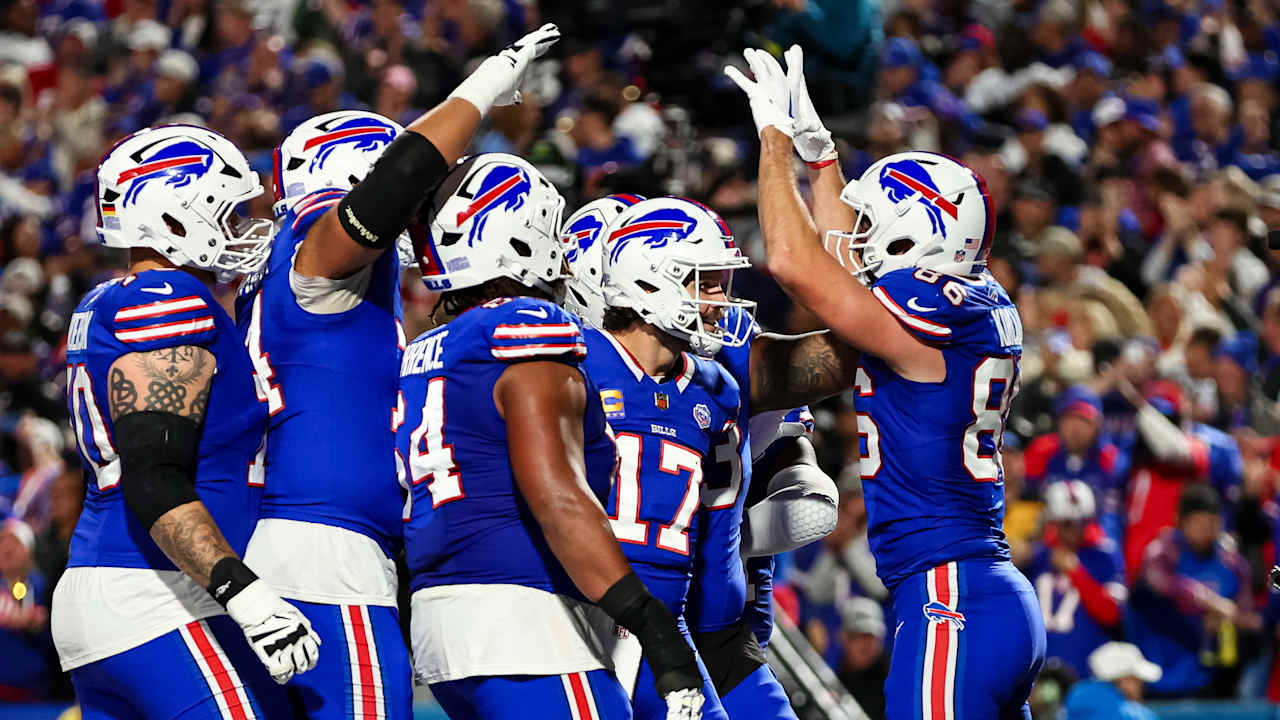 Josh Allen lasers a 15-yard touchdown pass to Dalton Kincaid | Bills vs