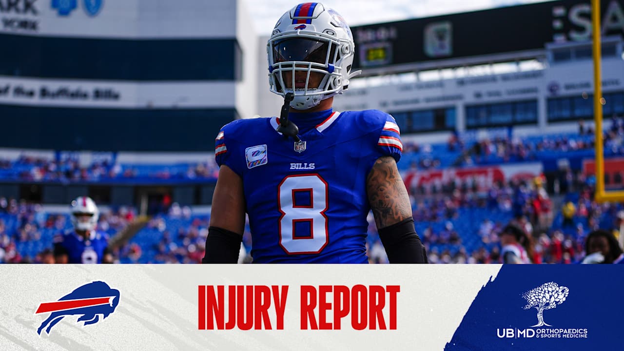 Buffalo Bills Injury Report vs. Patriots | Week 15 - Buffalo Bills