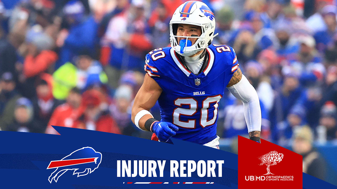 Buffalo Bills injury report for Wild Card game vs. Steelers