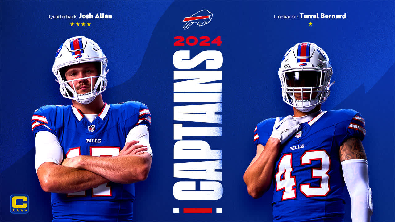 Bills named these players as 2024 team captains