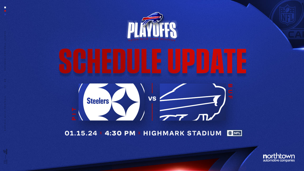 BillsSteelers Wild Card game postponed to Monday