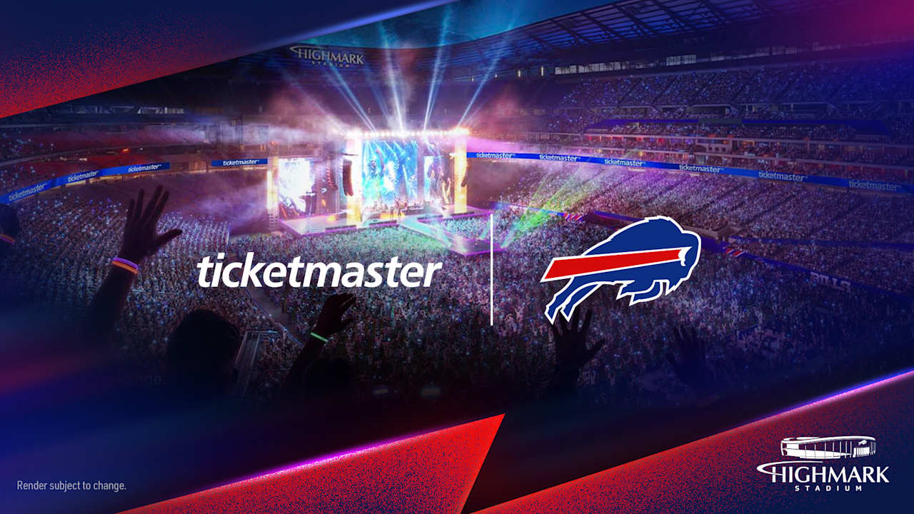 Buffalo Bills Announce Ticketmaster as First Founding Partner for New Highmark Stadium