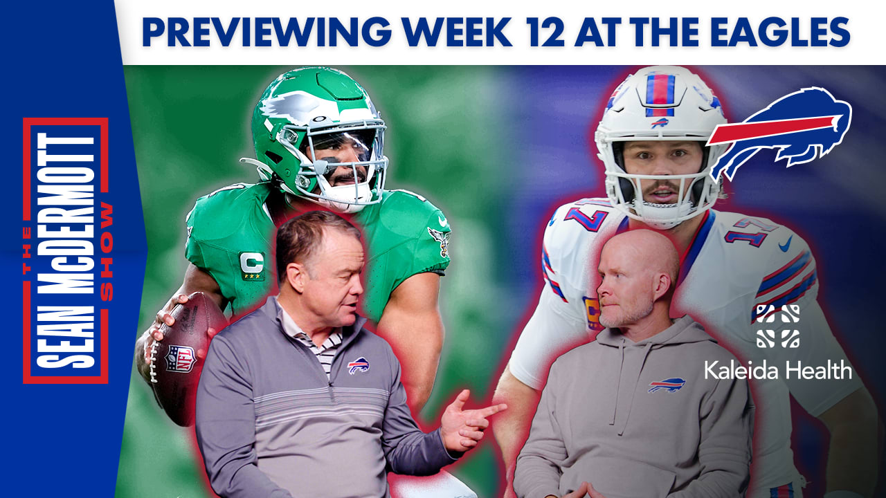 Coach Previews The Bills Week 12 Matchup At The Eagles! | The Sean ...