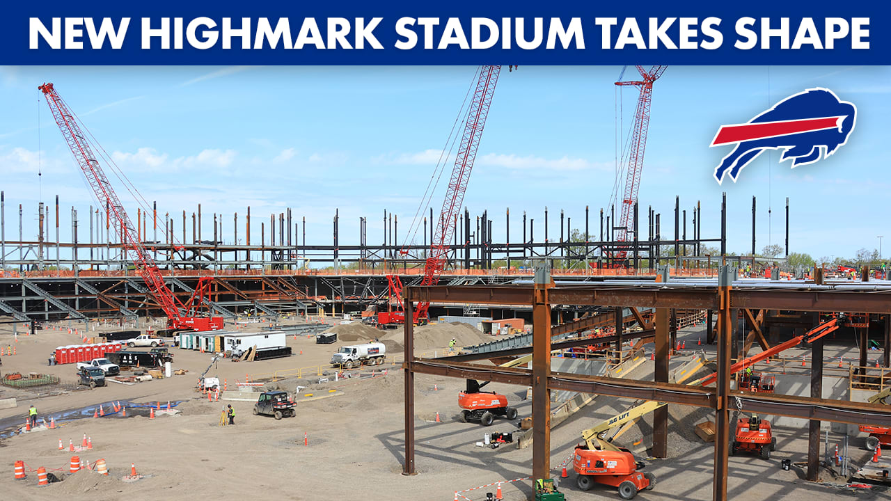 Exclusive timelapse of new highmark stadium construction 