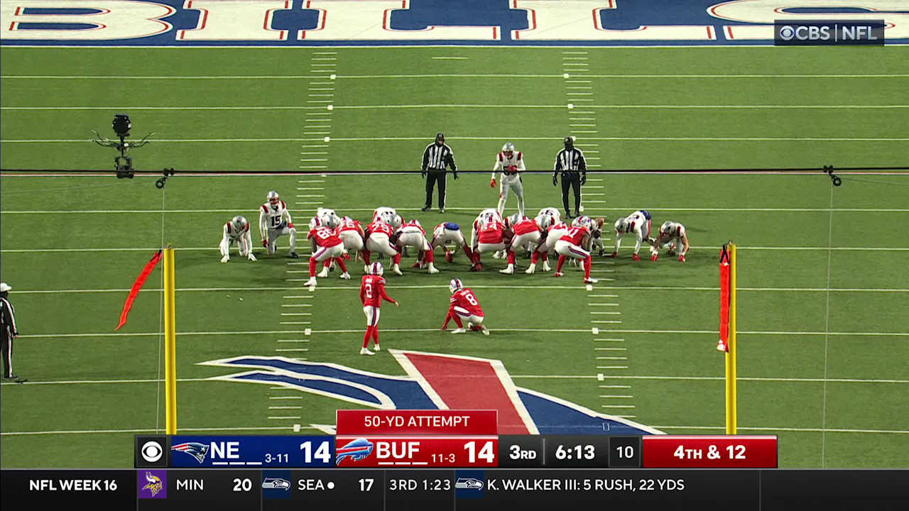 Tyler Bass' 50-yard Fg Gives Bills Their First Lead Of Day 