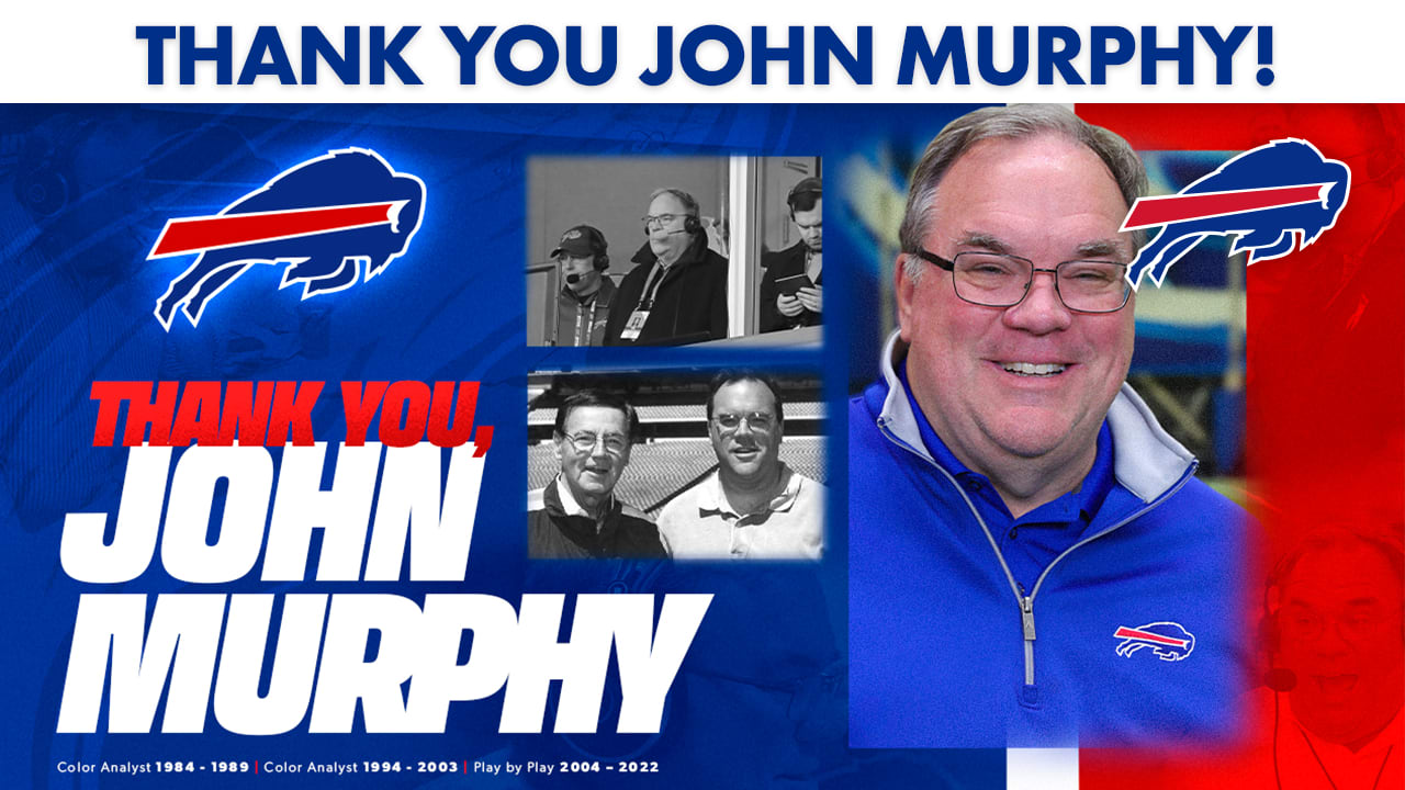 Longtime 'Voice of the Bills' John Murphy stepping away from radio  play-by-play duties