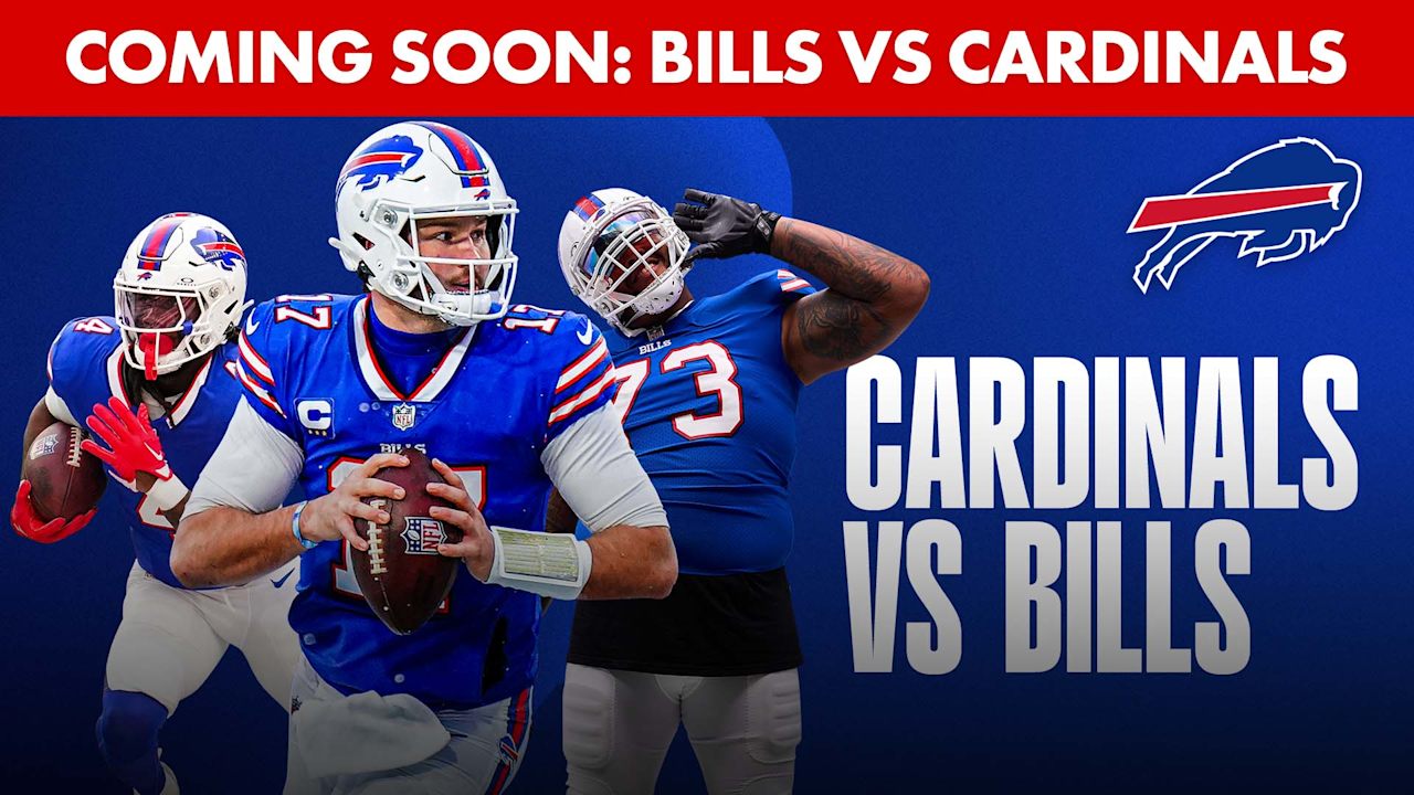 Buffalo Bills Week 1 Matchup Vs. Arizona Cardinals! Home Opener Game Trailer