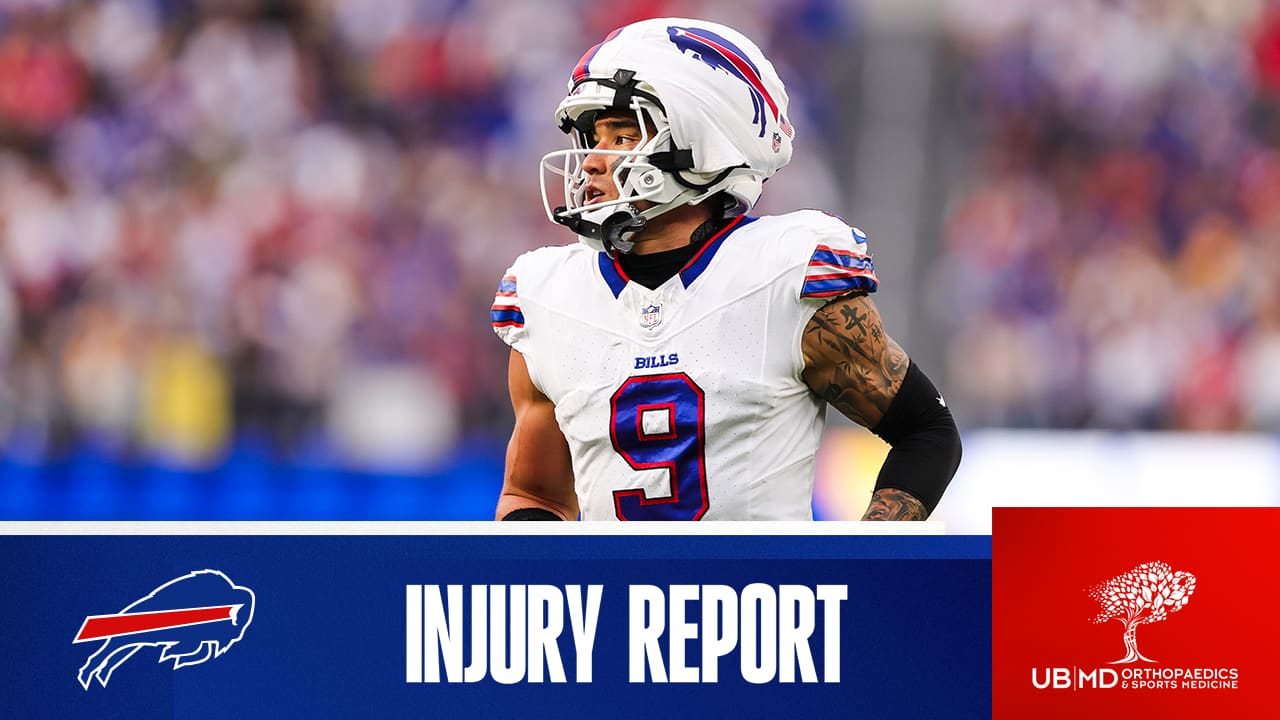 Buffalo Bills injury report vs. Jets Week 17