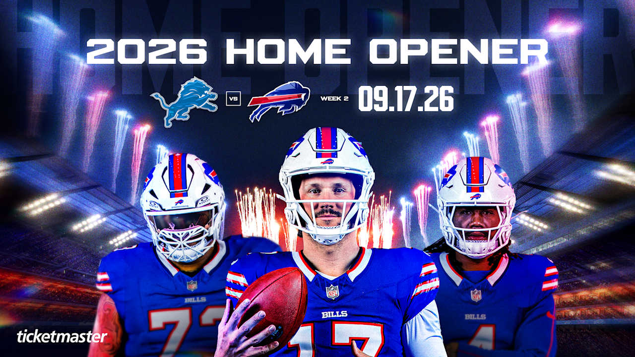 Buffalo Bills to host Detroit Lions in 2026 home opener at Highmark Stadium