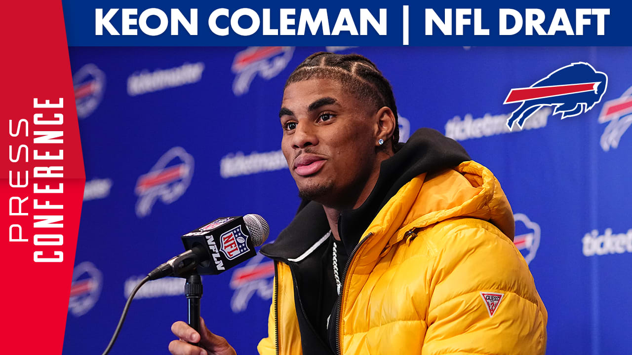 Keon Coleman Excited To Play With Josh Allen Buffalo Bills 2024 NFL