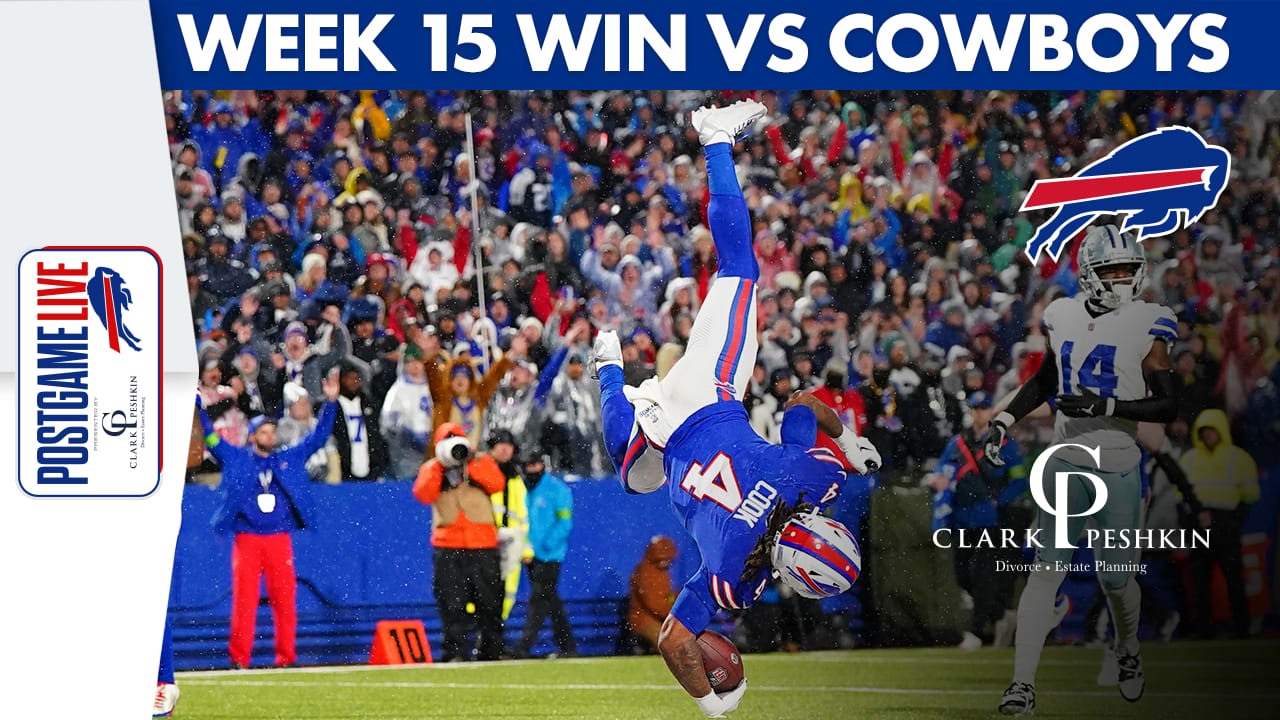 Breaking Down The Buffalo Bills Week 15 Win Vs The Dallas Cowboys