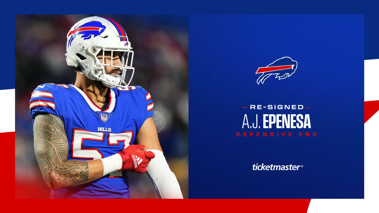 Bills agree to terms with DE A.J. Epenesa on twoyear deal