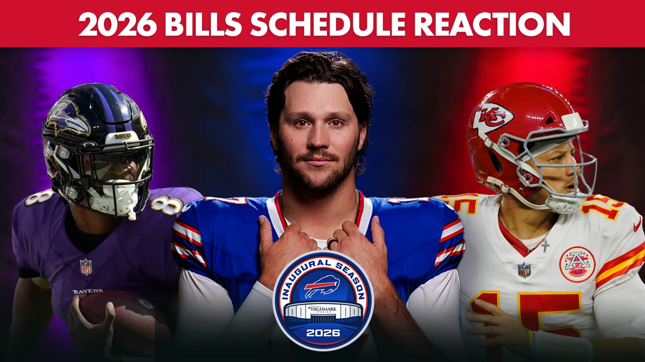 Instant Reaction Breaking Down The Bills 2026 Schedule