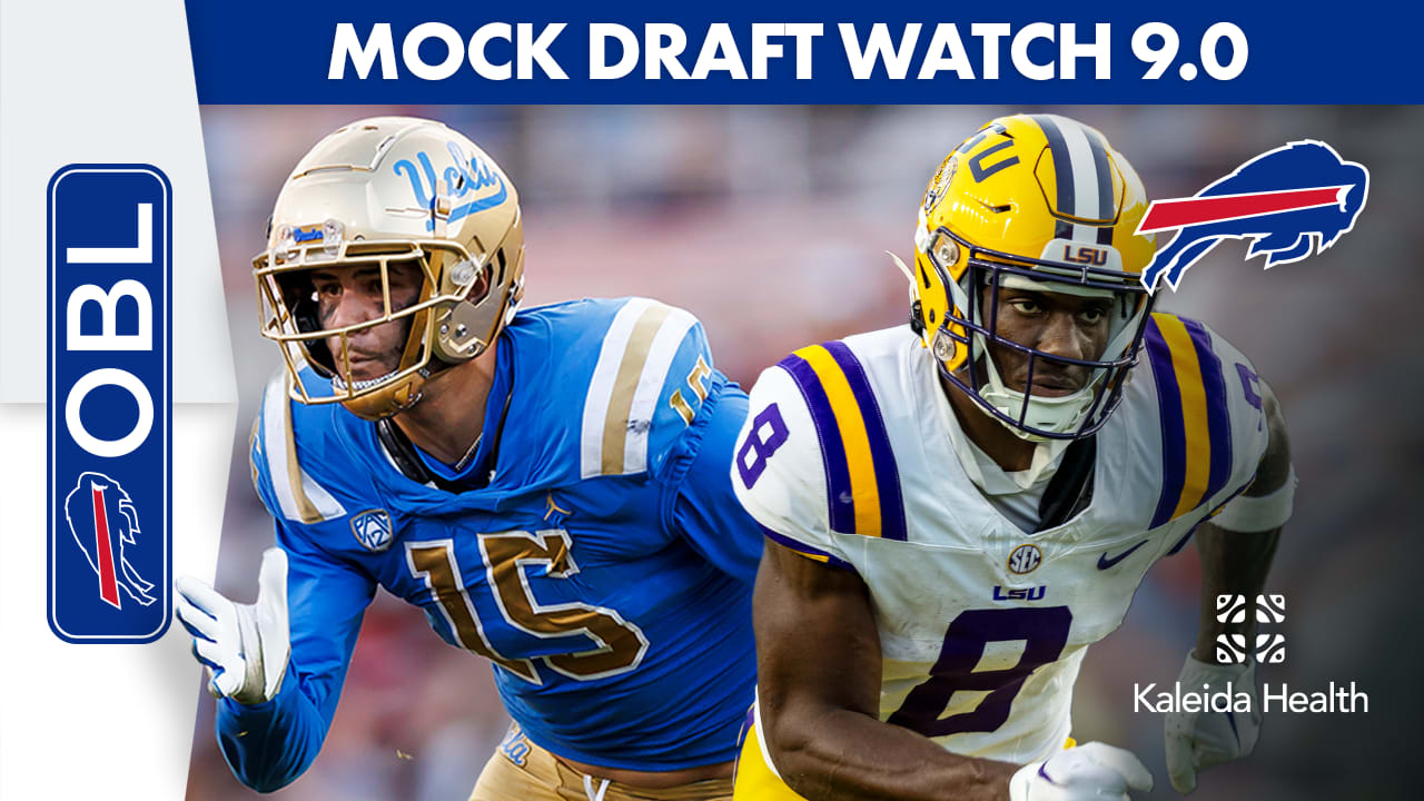 Mock Draft Watch 9.0 WR Or DLine With Bills First Round Pick?