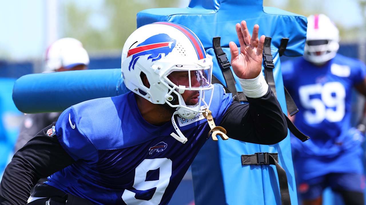 Bills OLB Bradley Chubb motivated to win games, 'play physical' and train with TJ Parker — Recapping Day 3 of minicamp