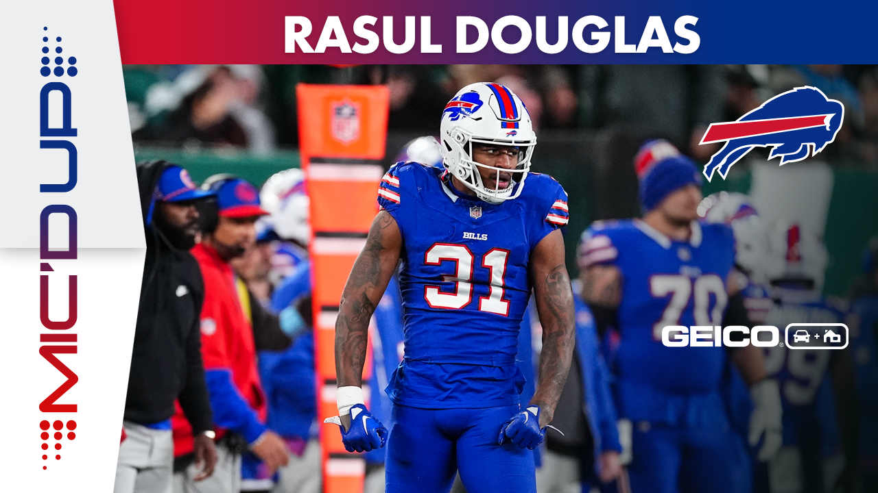 Rasul Douglas Mic'd Up for Final Takeaway in Bills Big Win over Jets!