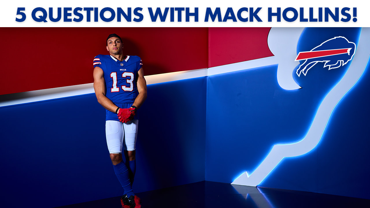 Bills Wideout Mack Hollins talks barefoot lifestyle, fitting in with WR