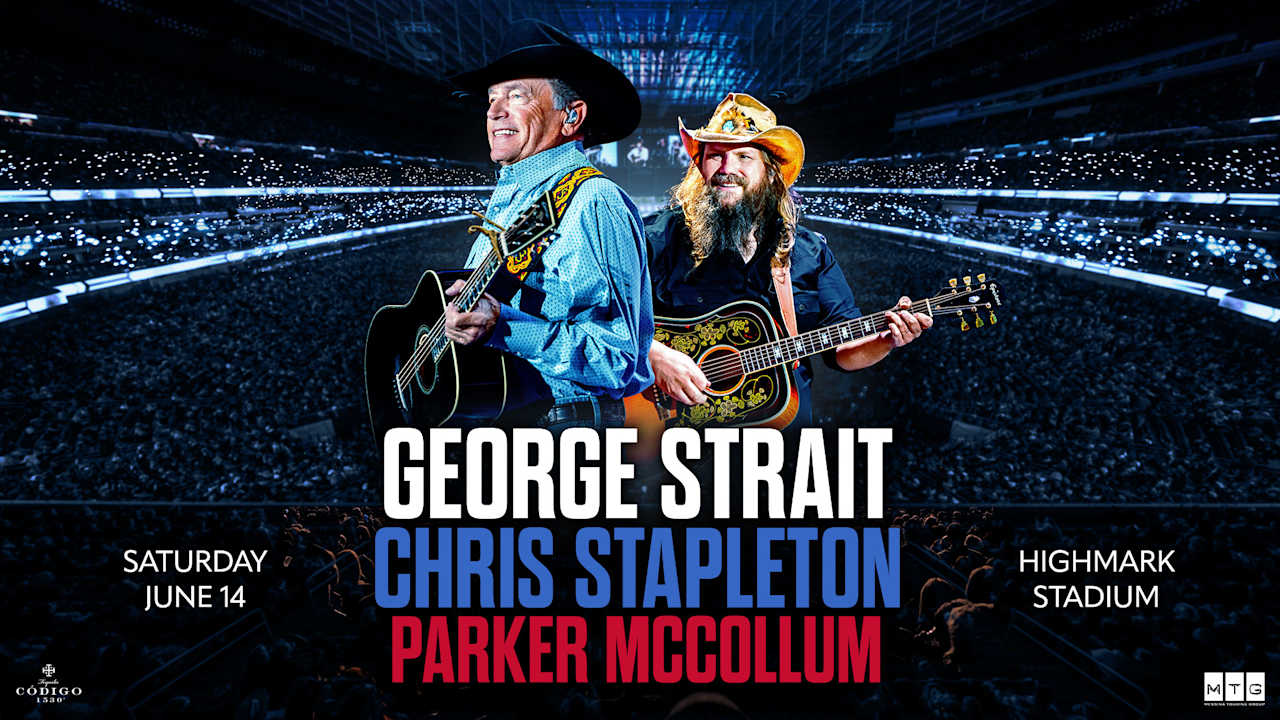 George Strait, Chris Stapleton and special guest Parker McCollum headline  Highmark Stadium concert in Buffalo on June 14