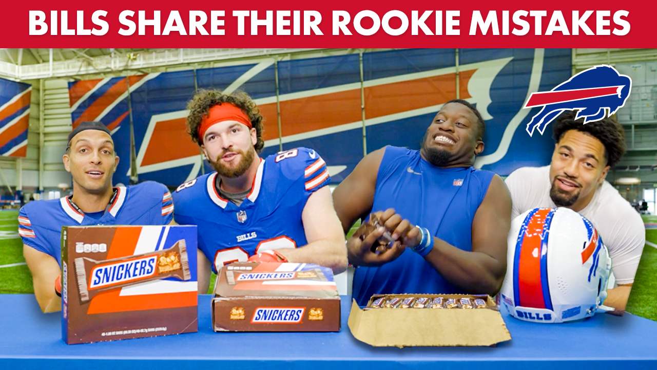 Buffalo Bills Share Their Rookie Mistakes