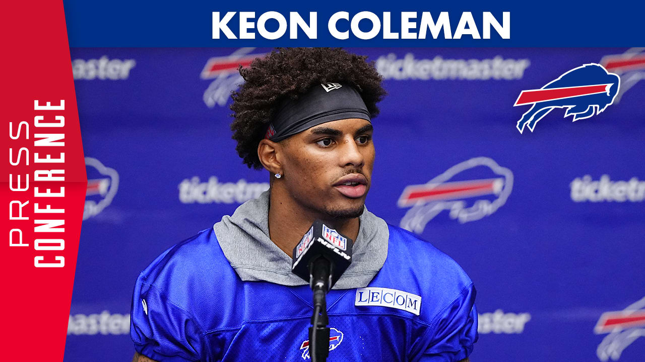 Keon Coleman "Trying To Get Better" Buffalo Bills