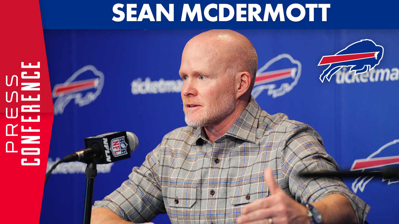 Sean McDermott Meets With The Media After The 2024 Season