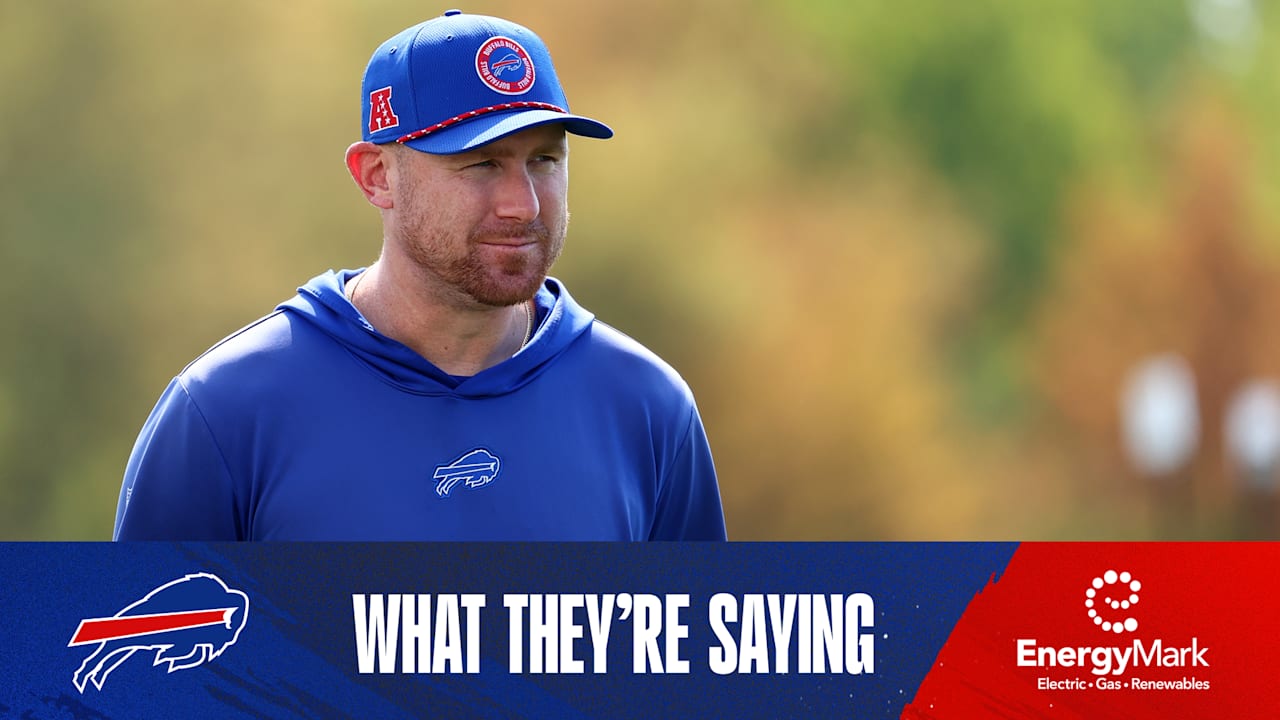 What They're Saying | NFL media reacts to Bills agreeing to terms for Joe Brady to become next head coach - buffalobills.com image