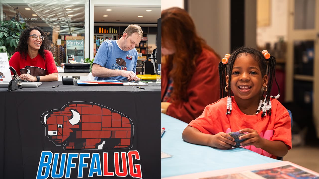 Buffalo Bills Host Community Art Day at AKG Art Museum