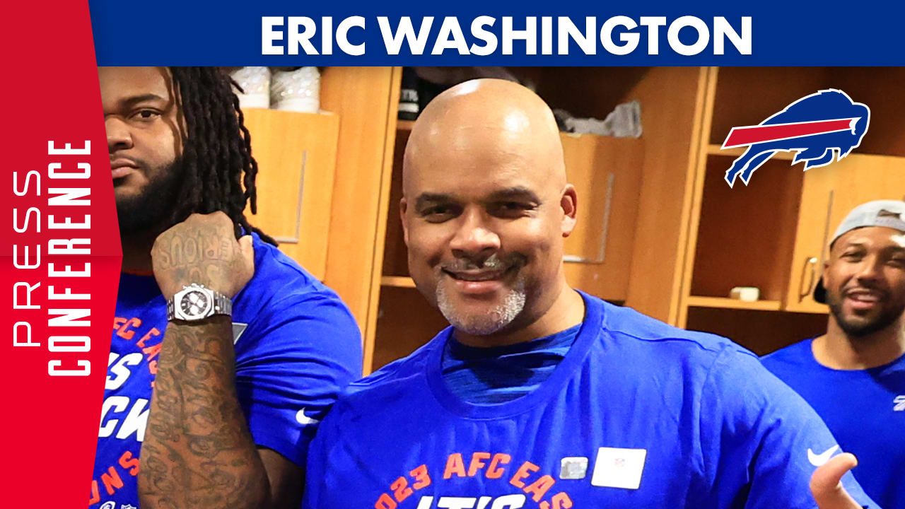 Eric Washington "Step In And Compete" Buffalo Bills