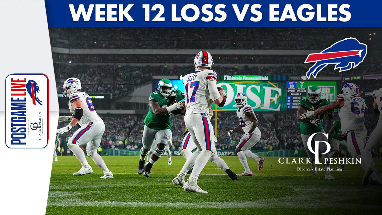 Breaking Down The Buffalo Bills Week 12 Loss To The Philadelphia Eagles ...