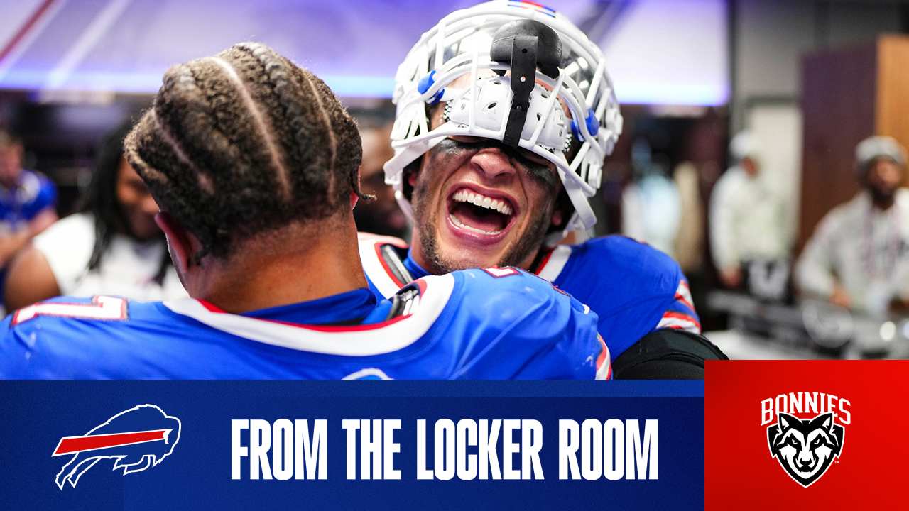 'This is not the finish line' | Bills players and coaches react to beating the Chiefs