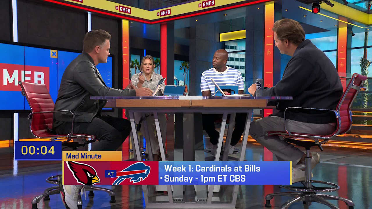 GMFB | The 'Mad Minute' on Cardinals-Bills in Week 1