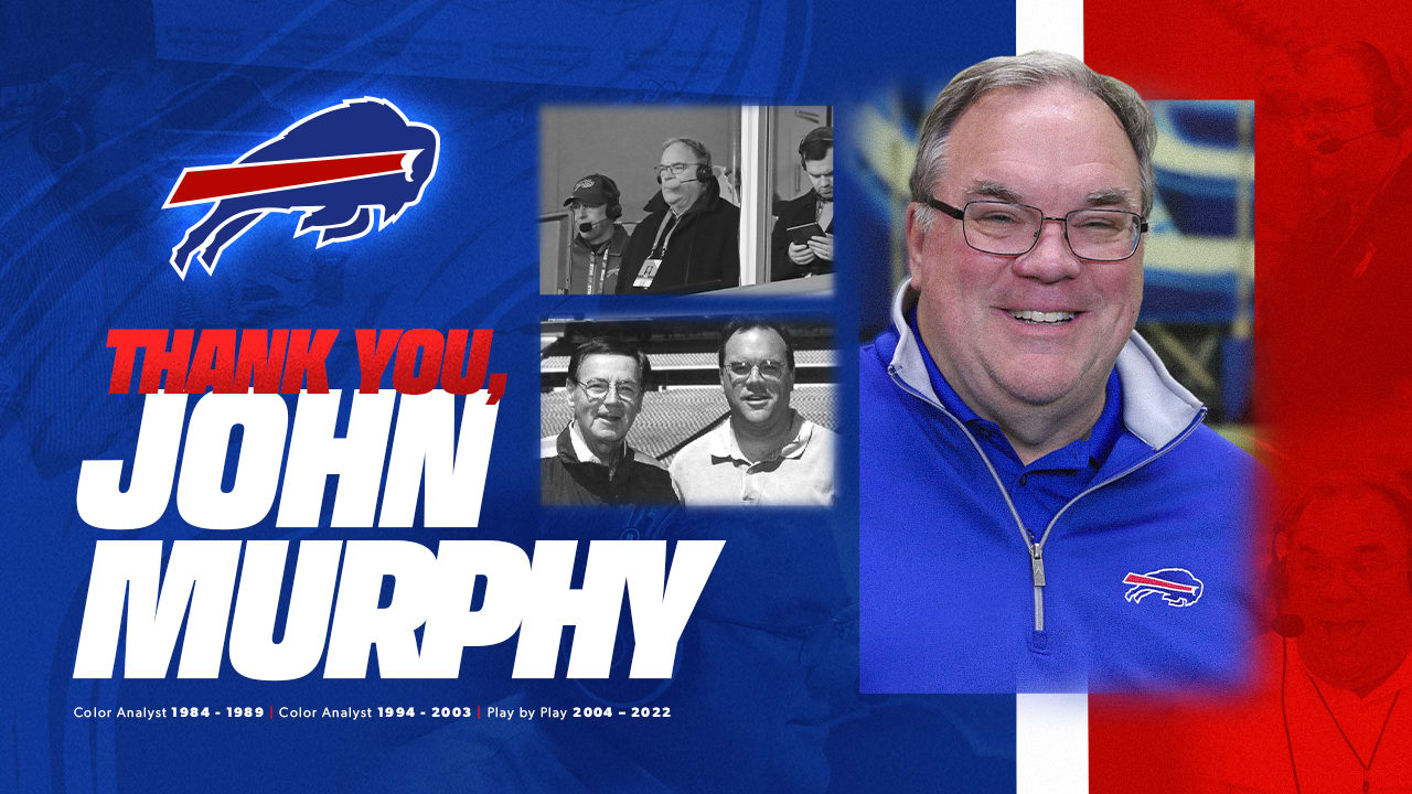 John Murphy, wieloletni „głos Billsów”, rezygnuje z bieżących obowiązków i gra w radiu