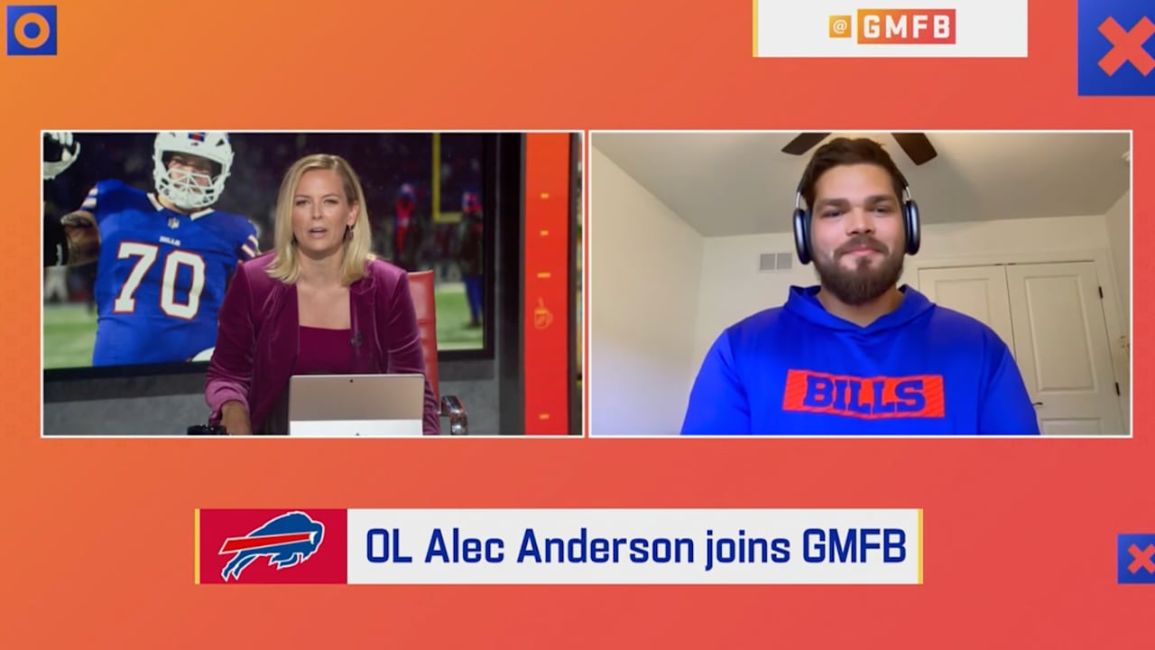 Bills OL Alec Anderson joins 'GMFB' to discuss Joe Brady as HC and ...