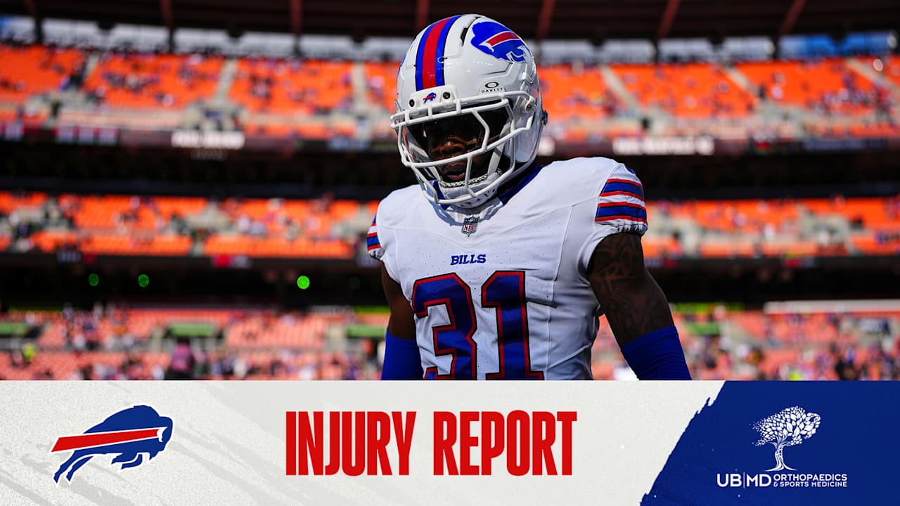 Buffalo Bills injury report vs. Jaguars | Wild Card Weekend - Buffalo Bills Home | Buffalo Bills - buffalobills.com image