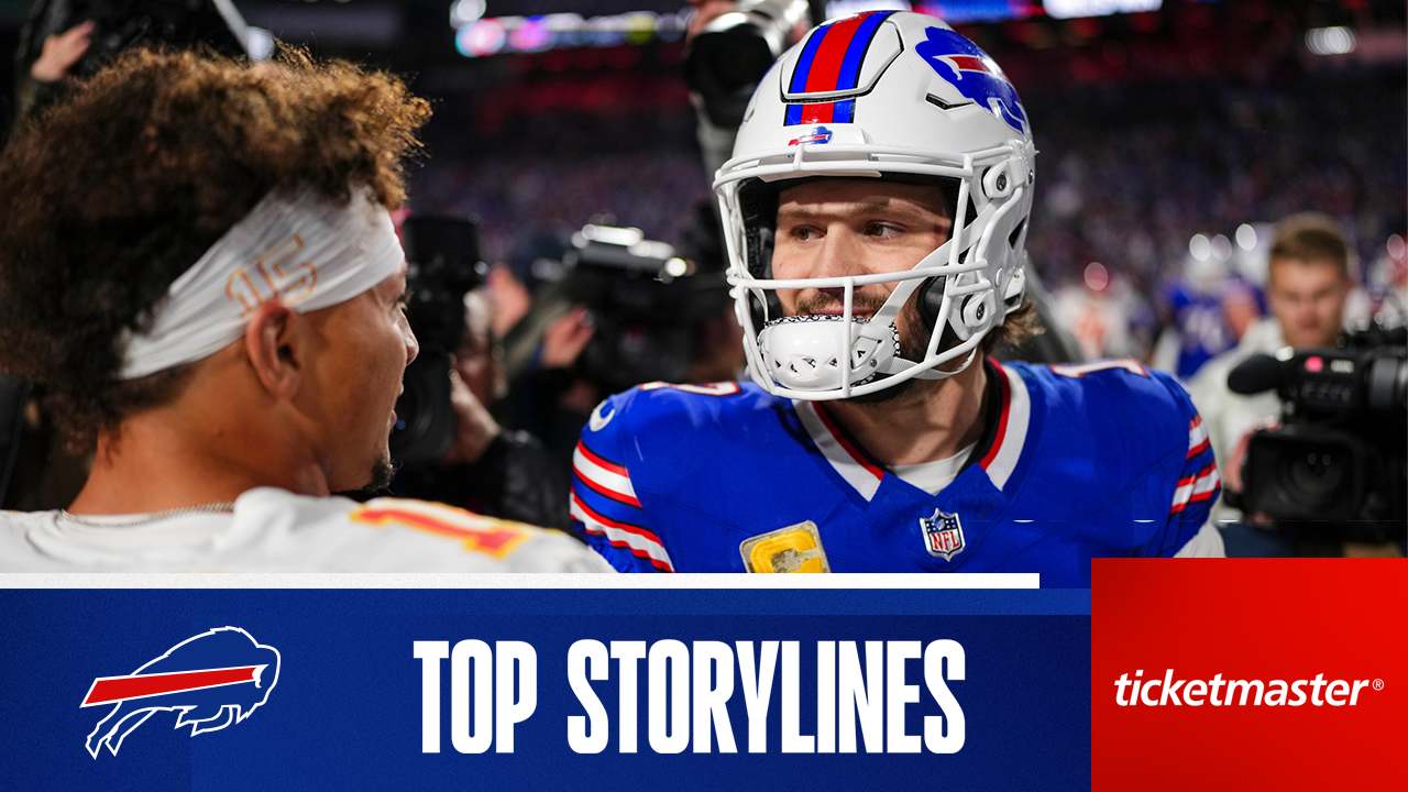 Top 5 storylines to follow for Buffalo Bills at Kansas City Chiefs  AFC Championship  BuffaloBillscom