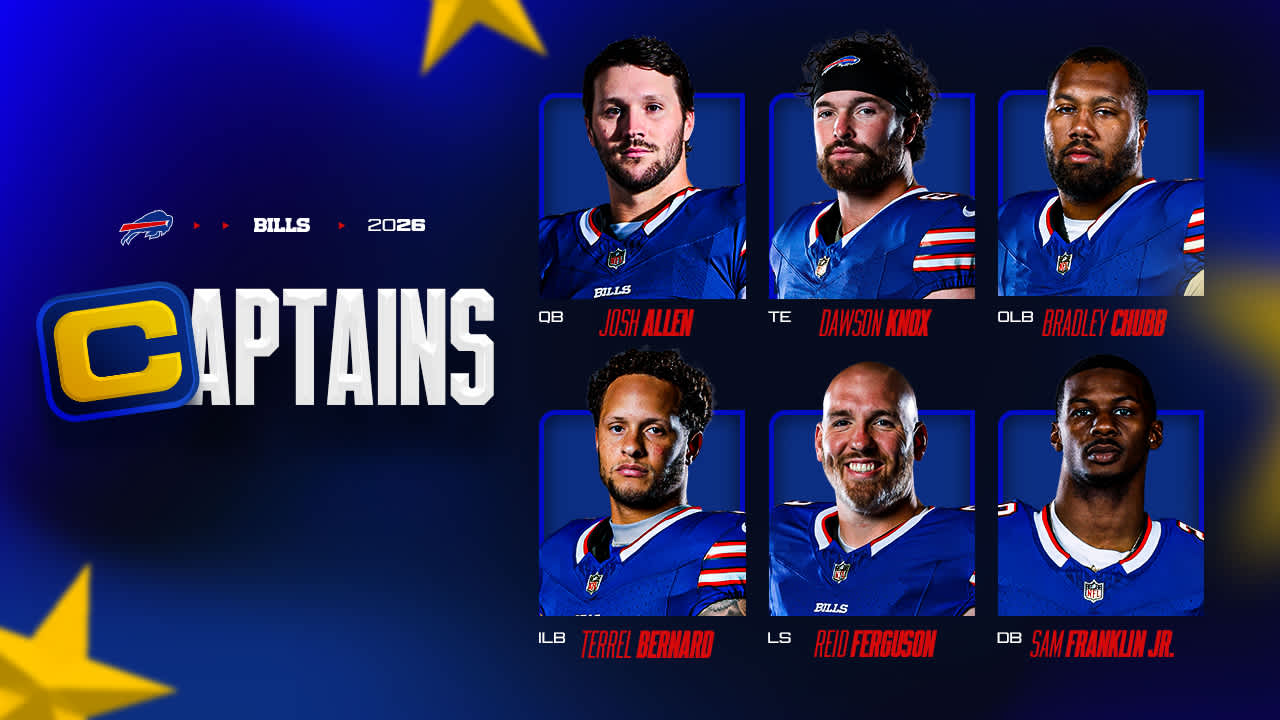 Bills select 2026 team captains