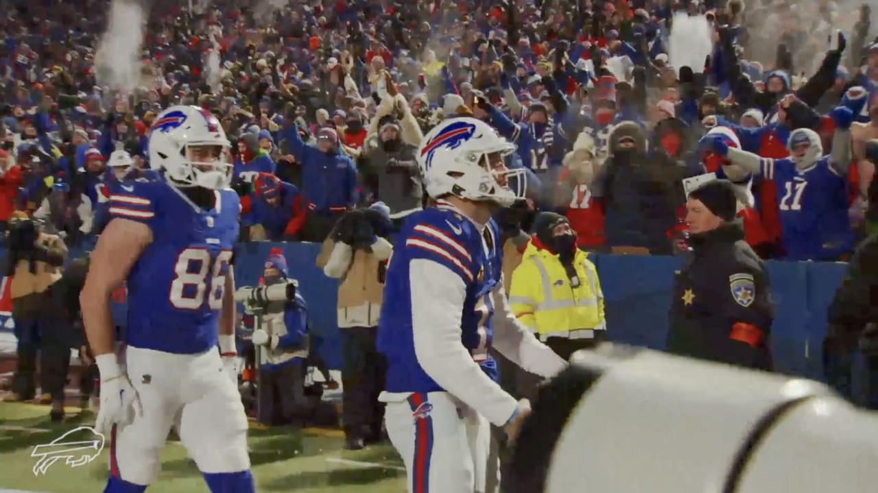 WATCH Josh Allen with 2nd longest playoff TD run by QB in NFL HISTORY