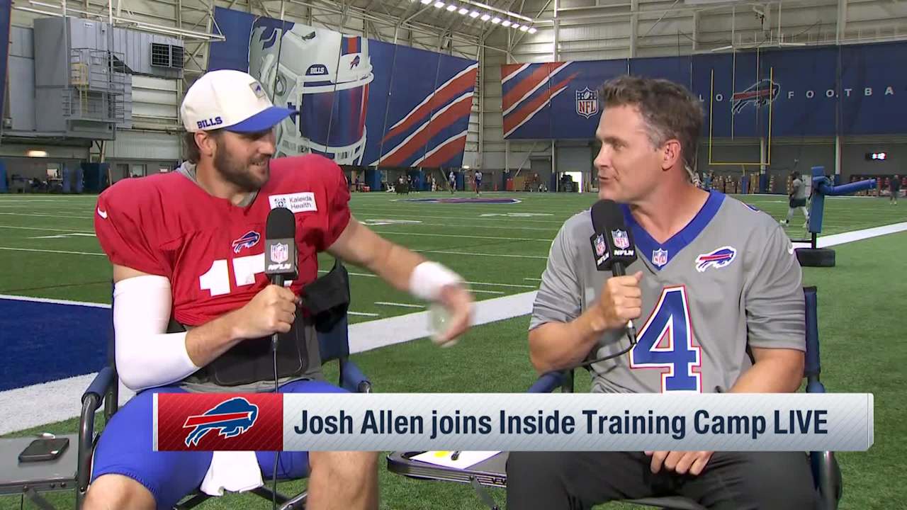 Josh Allen on his vision for the 2026 season | 'Inside Training Camp Live'