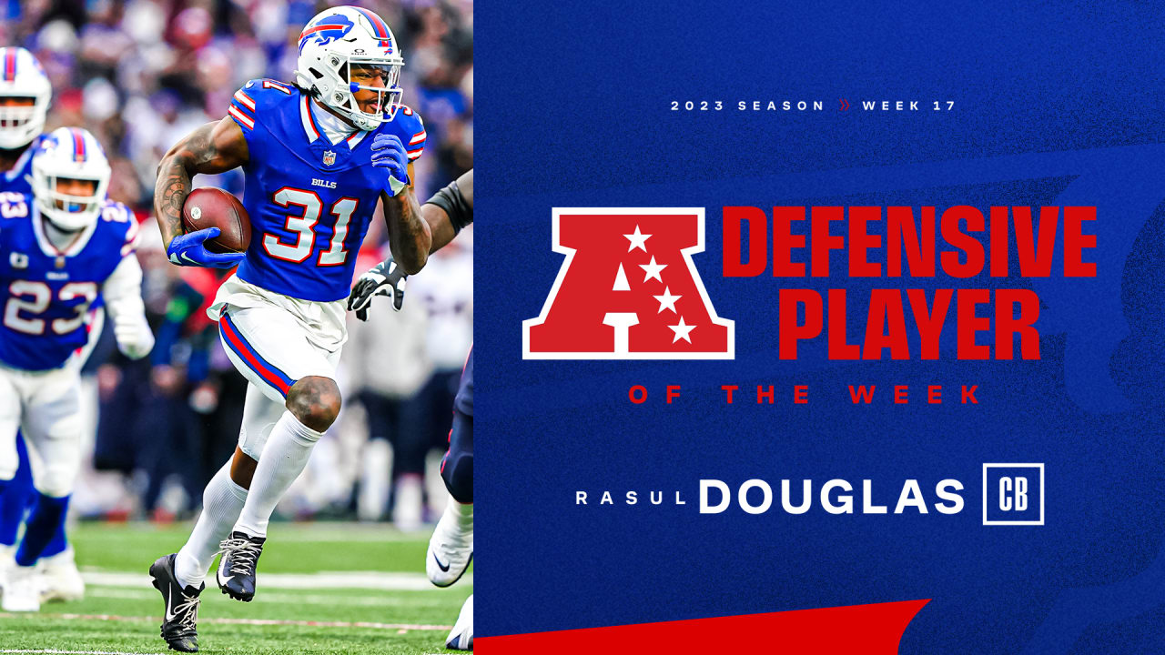 Rasul Douglas named AFC Defensive Player of the Week