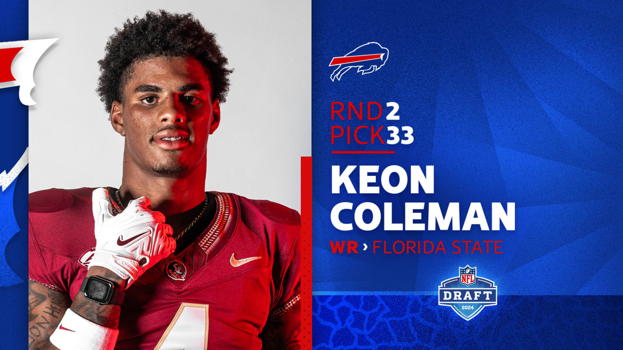 Top 5 things to know about new Bills WR Keon Coleman | 2024 NFL Draft