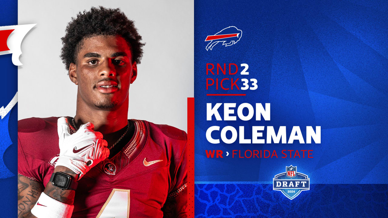 Top 5 things to know about new Bills WR Keon Coleman 2024 NFL Draft