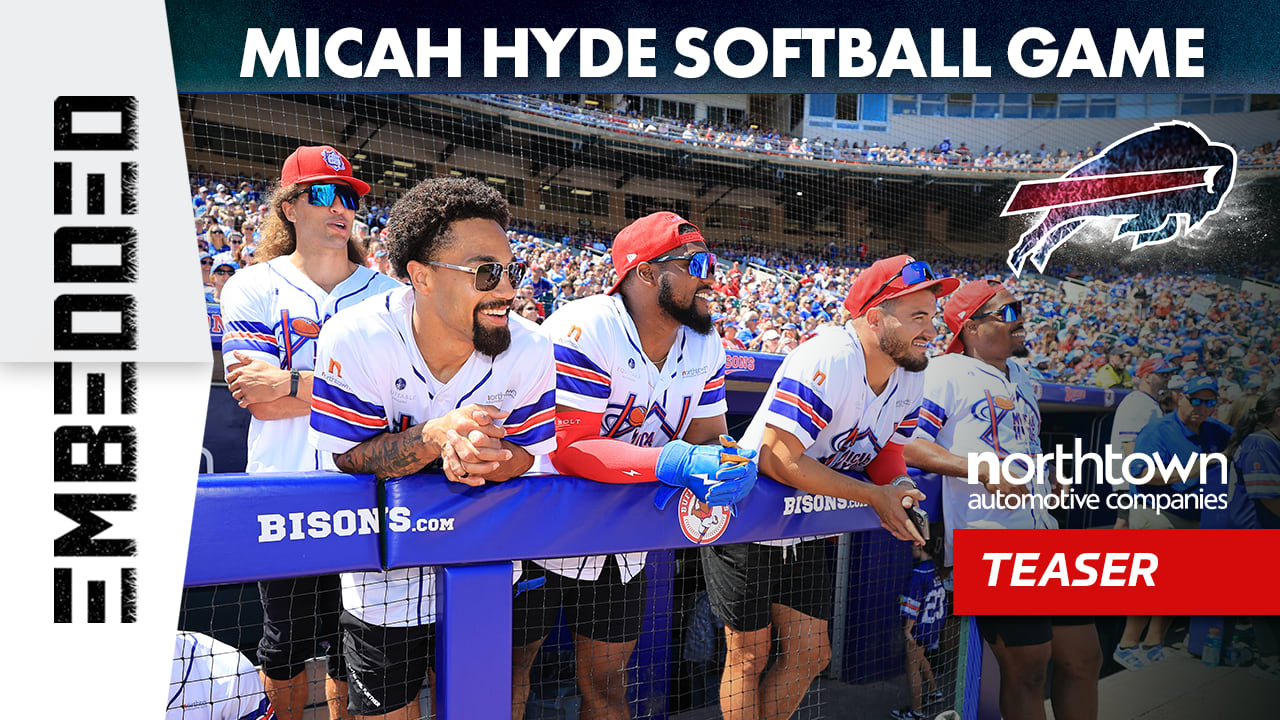 Exclusive Mic'd Up At Micah Hyde Charity Softball Game