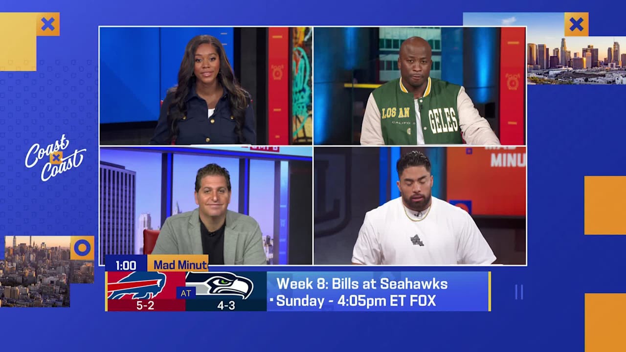 GMFB | The 'Mad Minute' on Bills at Seahawks in Week 8