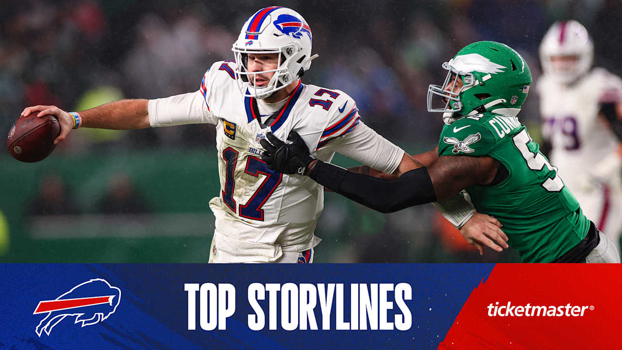 Top 5 storylines for Bills vs. Eagles | Week 17 - Buffalo Bills Home | Buffalo Bills - buffalobills.com