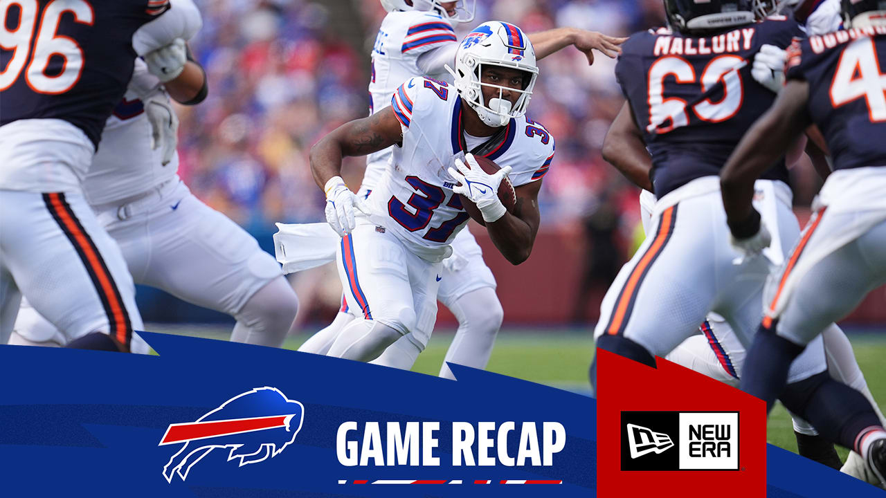 Bears 33, Bills 6 | Score final + faits saillants