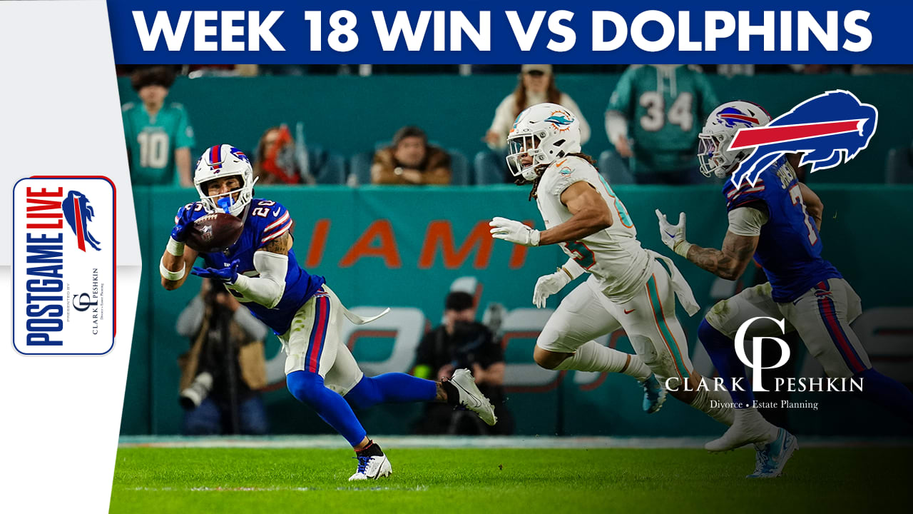 Breaking Down The Week 18 Win vs. The Miami Dolphins! | Bills Postgame Live