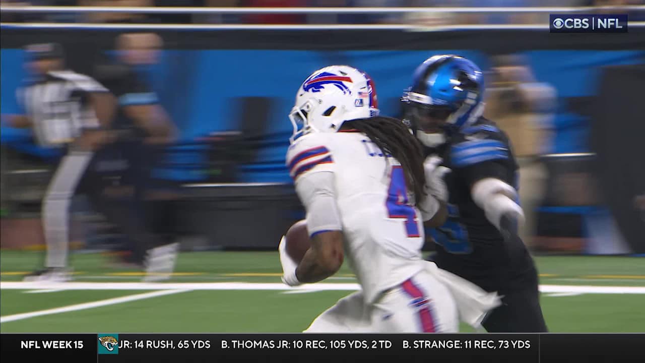 Himbo! James Cook rushes for a 41-yard touchdown | Bills at Lions